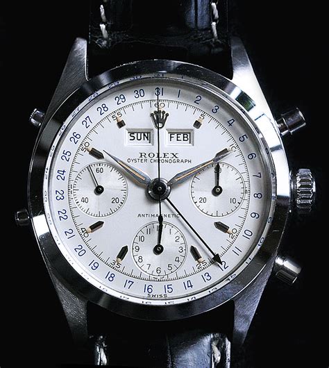 rolex triple date chronograph